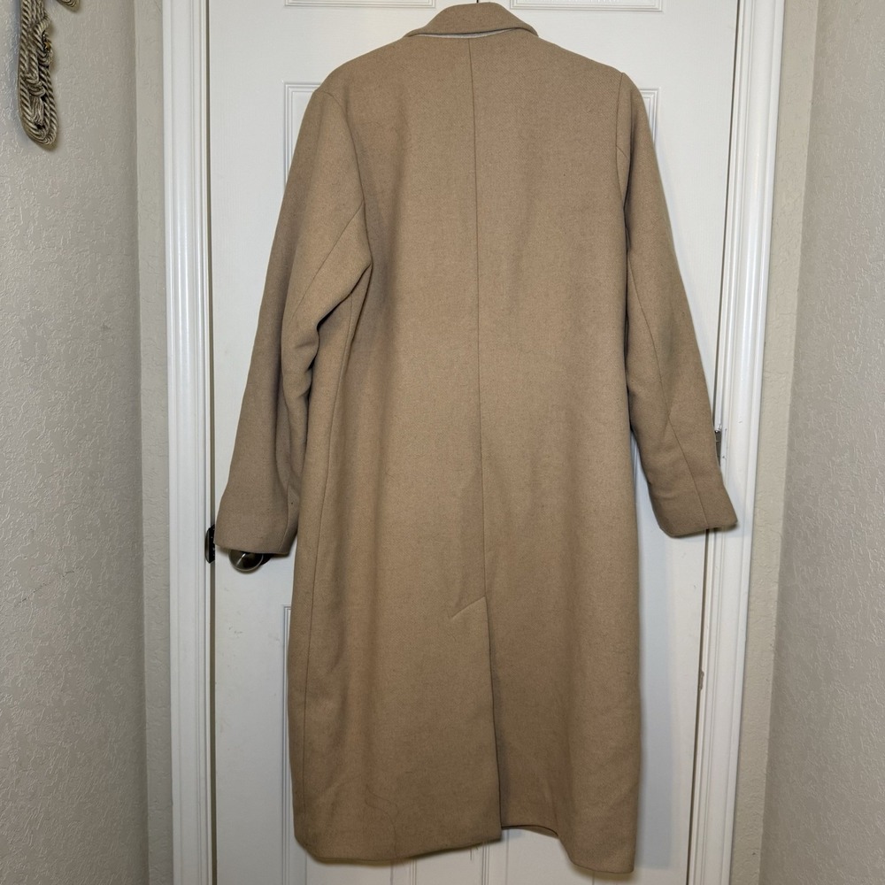 Abercrombie & Fitch Tan Trench Coat - Picture 2 of 10